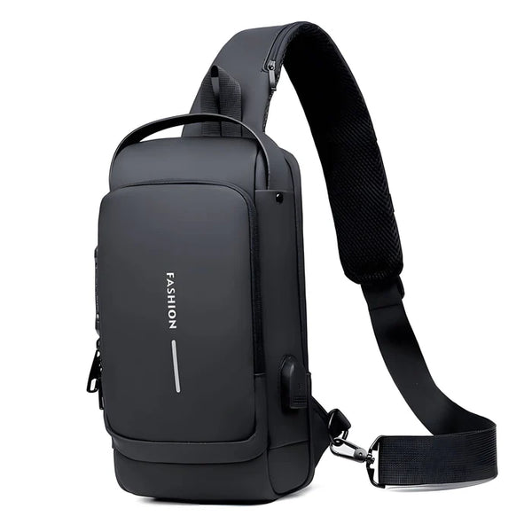 Security Bag™ - Bolsa Mochila de Ombro Anti-roubo com carregamento USB