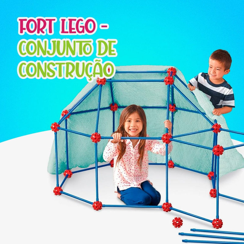 Fort lego - conjunto de construção